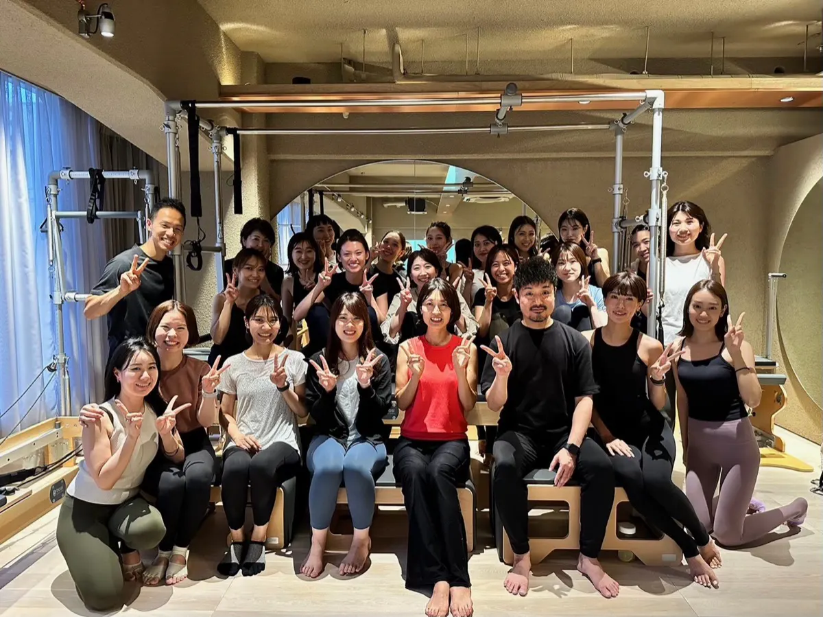 神戸元町 TOKIPILATES でのセミナーの様子